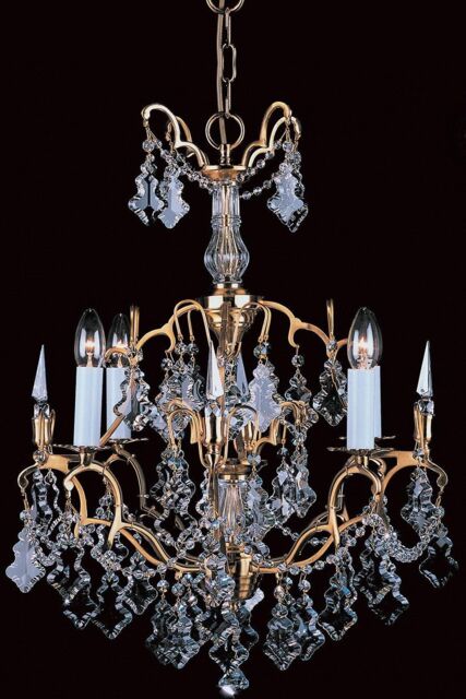 Netlighting Montmartre French Gold 4 Arm Chandelier