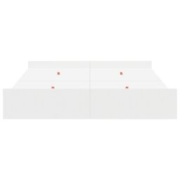 Berkfield Home Storage Bed Frame with Drawer with Headboard with Storage White 150 x 200 cm - thumbnail 6