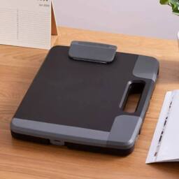 FLAVORA A4 Plastic Storage Clipboard Legal Paper Folder in Black - Size: 0.6m2 - thumbnail 6
