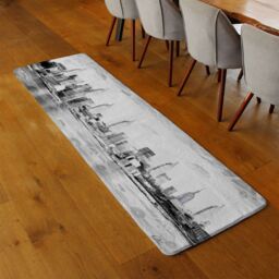 Benjamin Tate Design Multiple Empire Runner Rug in Natural - Size: 67 cm x 230 cm - thumbnail 2
