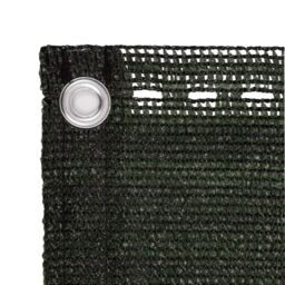 Berkfield Home Balcony Screen Dark Green 90x400 cm HDPE - thumbnail 3