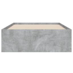 Berkfield Home Bed Frame with Drawers without Mattress Concrete Grey 90x200 cm - thumbnail 6