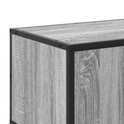 Berkfield Home TV Cabinet Grey Sonoma 180x35x41 cm Engineered Wood - Size: 180 x 35 x 41 cm - thumbnail 8