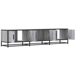 Berkfield Home TV Cabinet Grey Sonoma 180x35x41 cm Engineered Wood - Size: 180 x 35 x 41 cm - thumbnail 7
