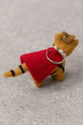 Lily & Me Regal Tiger Felt Friends Christmas Tree Decoration - thumbnail 4