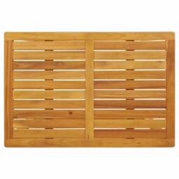 Berkfield Home Beautiful 3 Piece Balcony Set with Cushions Solid Wood Acacia in Brown - thumbnail 7