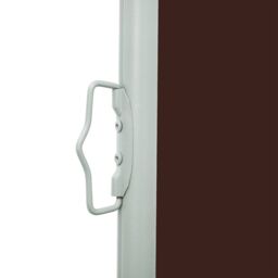 Berkfield Home Patio Retractable Side Awning 600x160 cm Brown - thumbnail 4