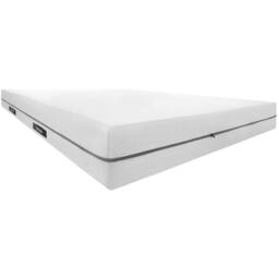 tectake 2-In-1 Mattress Sky 2 Firmness Levels, 3D Mesh Surface - 140 X 200 Cm in White - Size: King