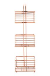 Orsina Dara Rectangular Storage Caddy in Rose Gold - thumbnail 1