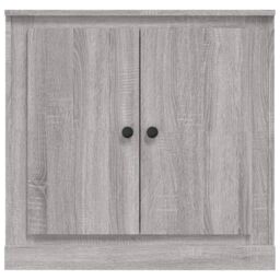 Berkfield Home Sideboard Grey Sonoma 70x35.5x67.5 cm Engineered Wood - thumbnail 6