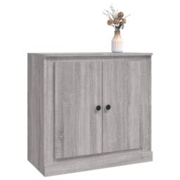 Berkfield Home Sideboard Grey Sonoma 70x35.5x67.5 cm Engineered Wood - thumbnail 4