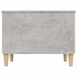 Berkfield Home Decorative Coffee Table Concrete Grey 60x44.5x45 cm Engineered Wood - thumbnail 7