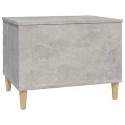 Berkfield Home Decorative Coffee Table Concrete Grey 60x44.5x45 cm Engineered Wood - thumbnail 6