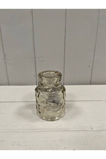 KDMD Large Smokey Brown Textured Candle Holder - image 1