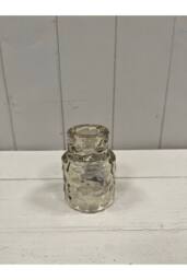KDMD Large Smokey Brown Textured Candle Holder