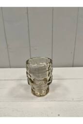 KDMD Large Smokey Brown Textured Candle Holder - thumbnail 2