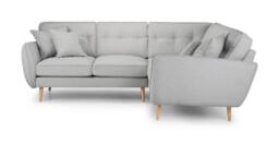 The Great Sofa Company Ailis 2 Corner 1 Faro Ashen in Light Grey - thumbnail 3