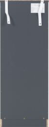 Seconique Dakotia 5 Drawer Narrow Chest in Dark Grey - thumbnail 6