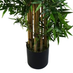 Leaf Artificial Oriental Bamboo Plant 120cm - Realistic plant by Botanik in Green - thumbnail 4