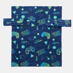 OHS Kids Fleece Blanket Sleeves Arms Wearable Soft Cosy Plush Warm Throw in Pale Green - thumbnail 3