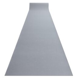 RugsX Anti-Slip Rumba Runner in Grey - Size: 80 cm x 150 cm - thumbnail 1