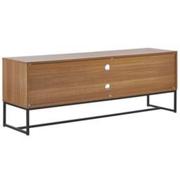 Wyld and Coco TV Stand 150cm Light Wood and White Black Metal Legs - thumbnail 6
