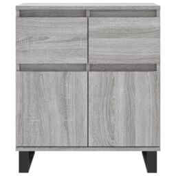 Berkfield Home Sideboard Grey Sonoma 60x35x70 cm Engineered Wood - Size: 60 x 35 x 70 cm - thumbnail 5