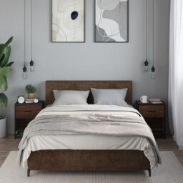 Berkfield Home Bedside Cabinets 2 pcs Brown Oak 40x31x50 cm Engineered Wood - Size: 40 x 31 x 50 cm - thumbnail 3