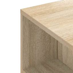 Berkfield Home TV Cabinet Sonoma Oak 102x34.5x43 cm Engineered Wood in Light Brown - thumbnail 8