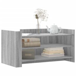 Berkfield Home Coffee Table Grey Sonoma 100x50x50 cm Engineered Wood - Size: 100 x 50 x 50 cm - thumbnail 3
