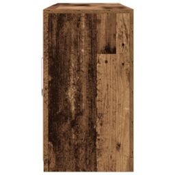 Berkfield Home Sideboard with LED Lights Old Wood 283x37x67 cm Engineered Wood in Brown - Size: 283 x 37 x 67 cm - thumbnail 7