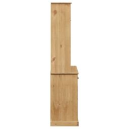 Berkfield Home Highboard VIGO 78x40x175 cm Solid Wood Pine in Brown - Size: 78 x 40 x 175 cm - thumbnail 6