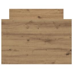 Berkfield Home Bed Frame without Mattress Artisan Oak 75x190 cm Engineered Wood in Beige - thumbnail 7