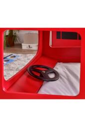 Julian Bowen London Bus Single Red Bunk Bed - thumbnail 3