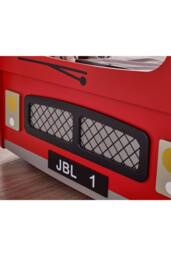 Julian Bowen London Bus Single Red Bunk Bed - thumbnail 6