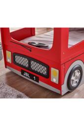 Julian Bowen London Bus Single Red Bunk Bed - thumbnail 5