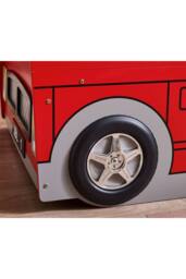 Julian Bowen London Bus Single Red Bunk Bed - thumbnail 7