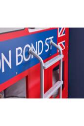 Julian Bowen London Bus Single Red Bunk Bed - thumbnail 9