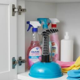 SHEDS AND FENCE LTD ProKleen Short Handle Ultimate Plunger - Powerful Toilet Cleaner in Red - thumbnail 2