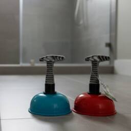 SHEDS AND FENCE LTD ProKleen Short Handle Ultimate Plunger - Powerful Toilet Cleaner in Red - thumbnail 5