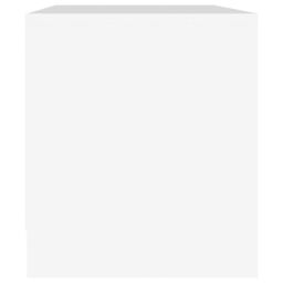 Berkfield Home TV Cabinet White 90x35x40 cm Engineered Wood - Size: 90 x 35 x 40 cm - thumbnail 6