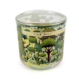 Candlelight The Silk Road Collection Bukhara Light Up Glitter Candle in Green - thumbnail 5