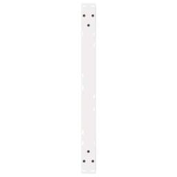 Berkfield Home Coffee Table Legs 2 pcs White 70x(42-43.3) cm Steel - thumbnail 7