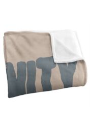 Warner Brothers Seinfeld 152x127cm The Serenity Silky Touch Super Soft Throw Blanket in White - Size: 152x127 cm - thumbnail 3