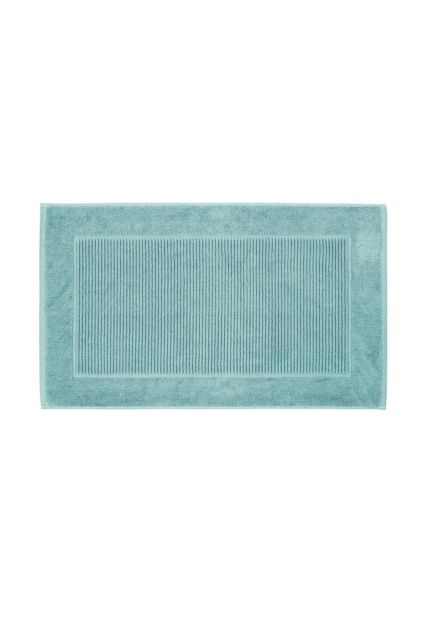 CHRISTY 'Supreme' Luxury 100% Cotton Towelling Bath Mats in Pale Blue - image 1