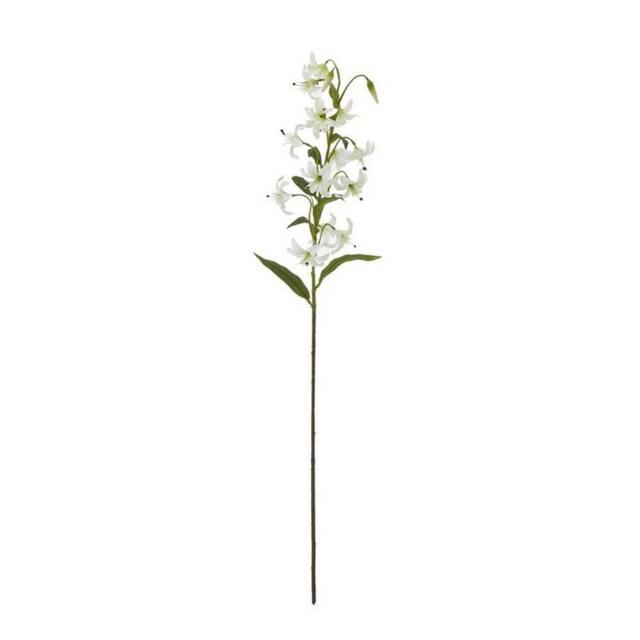 Lemon Pavilion Furniture and Decor Turks Cap Lily Spray (Single Stem Flower) - Height 82 cm - Green