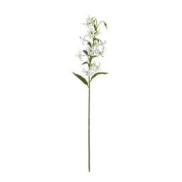 Lemon Pavilion Furniture and Decor Turks Cap Lily Spray (Single Stem Flower) - Height 82 cm - Green - thumbnail 1