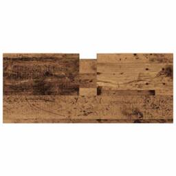 Berkfield Home Bathroom Sink Cabinet Old Wood 80x33x60 cm Engineered Wood in Brown - Size: 80 x 33 x 60 cm - thumbnail 8