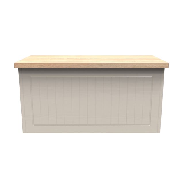 Ready Assembled 2 U Cambridge Blanket Box (Ready Assembled) in Taupe - image 1