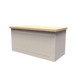 Ready Assembled 2 U Cambridge Blanket Box (Ready Assembled) in Taupe - thumbnail 3